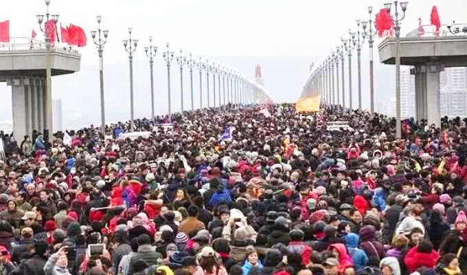 Nanjing Yangtze River Bridge Reopening