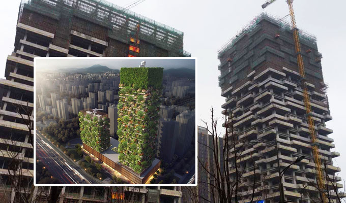 Vertical Forest of Nanjing Grows; Learning from Bosco Verticale