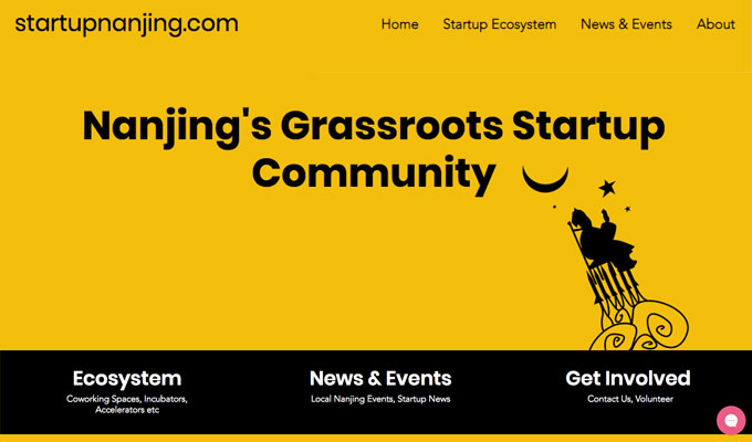 Nanjing Startup Community Gets Shot in the Arm with New Website