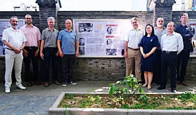 The Nanjinger - Rotarians During Nanjing Massacre Honoured at John Rabe House