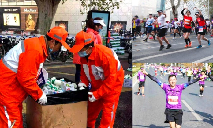 The Nanjinger - The Nanjing Marathon’s Dirty Secret; 15 Minutes to Clean up!