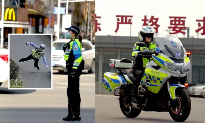 The Nanjinger - Is this Lady Nanjing’s Coolest Cop or what?