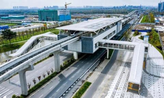 The Nanjinger - Nanjing-Built Monorail for “Anhui’s Happiest City” now open!