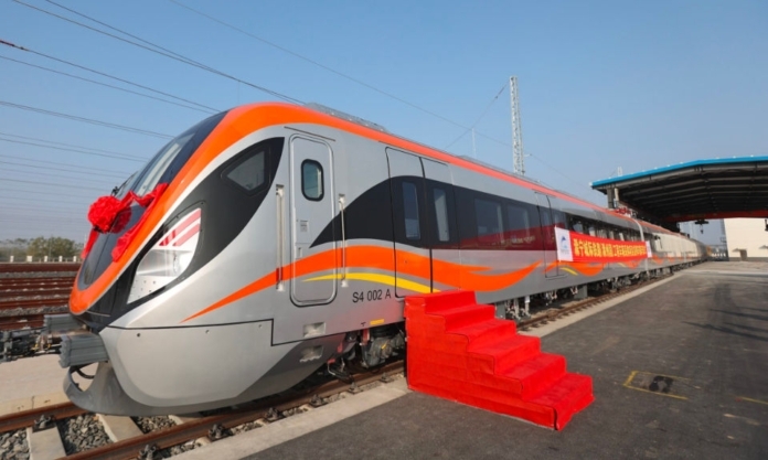 The Nanjinger - Nanjing Set for First first Trans Provincial Metro Line in China