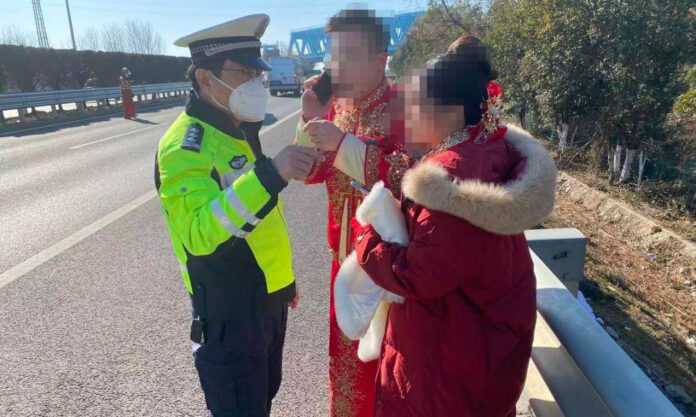 The Nanjinger - Cop is “Best Man” as Bride Injured in Wedding Party Car Crash