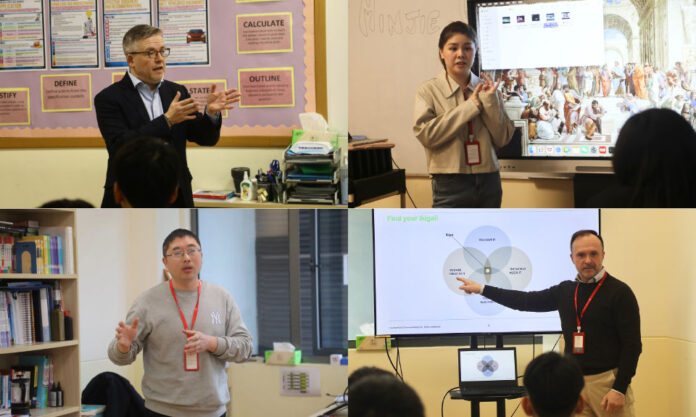 The Nanjinger - British School Students Spoilt for Choice on Career Day