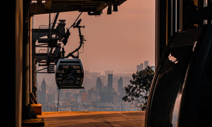 The Nanjinger - The Building of Nanjing (15); Purple Mountain Cableway