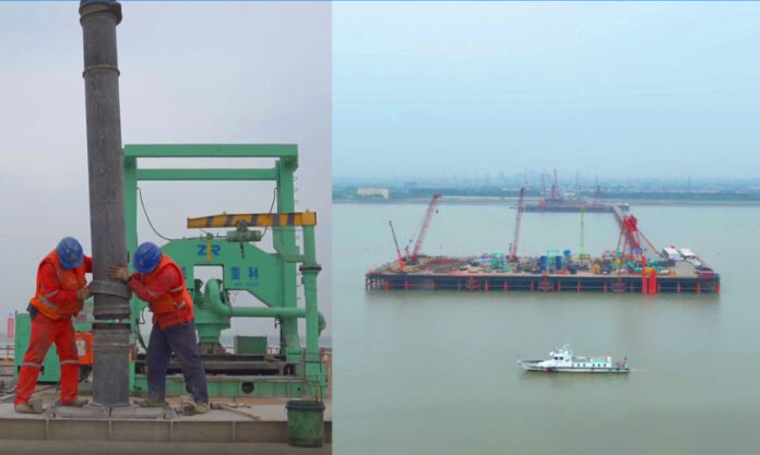 The Nanjinger - World’s Tallest Suspension Bridge; Major Milestone Achieved
