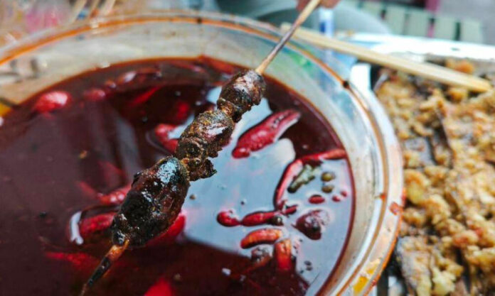 The Nanjinger - Fried Golden Cicadas are Hot New Taste at Barbecue Stalls