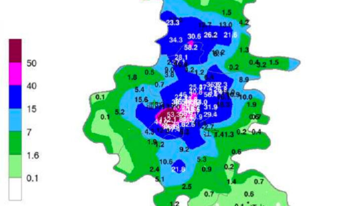The Nanjinger - Nanjing Gets Drenched with Over 10 cm of Rainfall in Just 1 Hour!