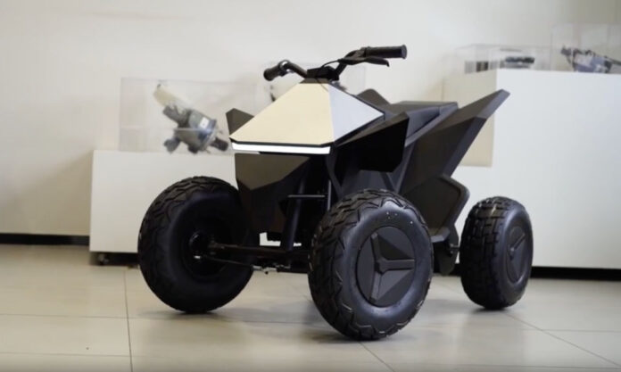 The Nanjinger - Tesla Cyberquad for Kids Now On Sale in Nanjing Stores