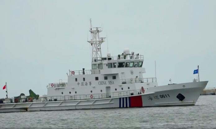 The Nanjinger - Yancheng Debuts its Largest Maritime Law Enforcement Vessel
