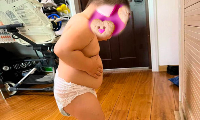 The Nanjinger - 17.5 KG 15 Month Old Baby in Suzhou is also 85 CM Tall
