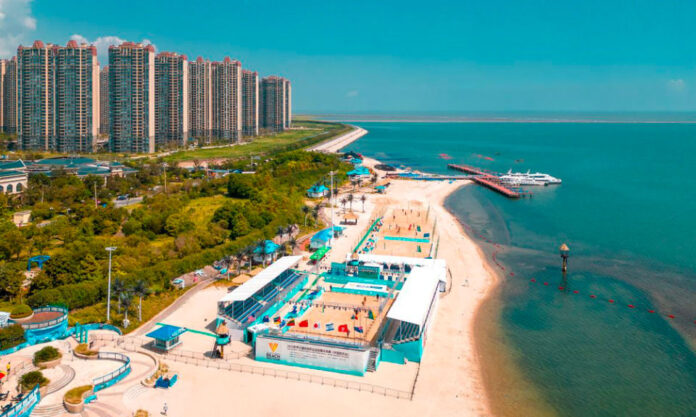The Nanjinger - 2022 Volleyball World Beach Pro Tour Now on in Qidong, Nantong