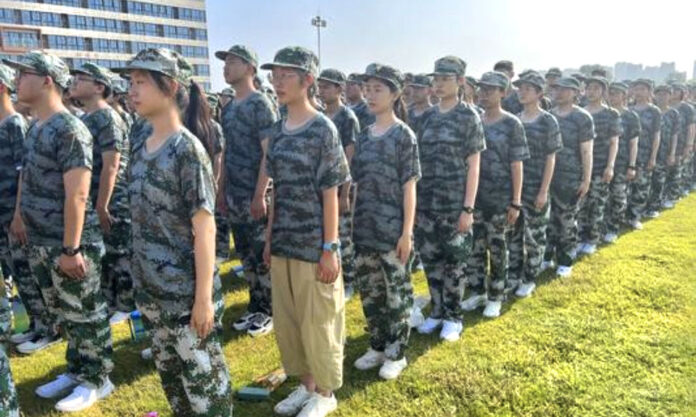 The Nanjinger - It’s Military Training Time for China’s High School Freshers!
