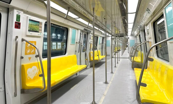 The Nanjinger - Nanjing Metro Line 5 Completes 1st Test of Actual Trains Running The Nanjinger - Nanjing Metro Line 5 Completes 1st Test of Actual Trains Running