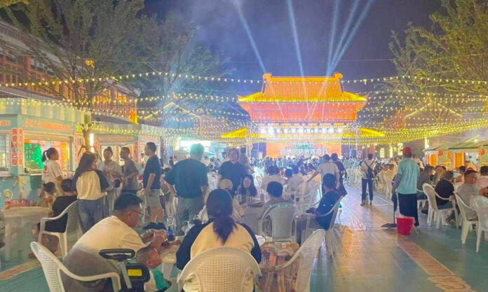 The Nanjinger - Oktoberfest Begins! Beer, BBQ, Bouncy Castles & Music in Lianyungang