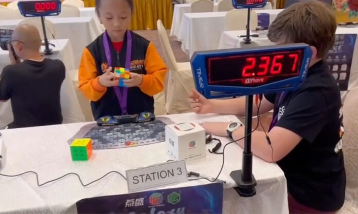 The Nanjinger - 6 Year Old Girl from Huai’an Smashes Rubik Cube World Record; 5.97 Seconds The Nanjinger - 6 Year Old Girl from Huai’an Smashes Rubik Cube World Record; 5.97 Seconds