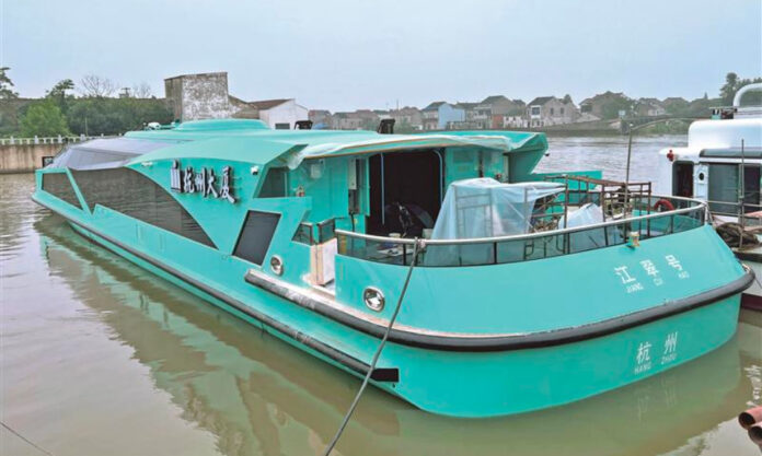 The Nanjinger - New Energy Cruise Ship, Made in Wuxi, to Debut in Hangzhou for Asian Games