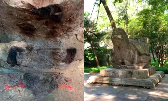 The Nanjinger - Darn Tourists Cause Permanent Damage to Nanjing Cultural Relic