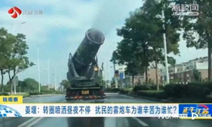 The Nanjinger - Exposed! Fog Cannon Trucks Caught Falsifying Monitoring Data The Nanjinger - Exposed! Fog Cannon Trucks Caught Falsifying Monitoring Data