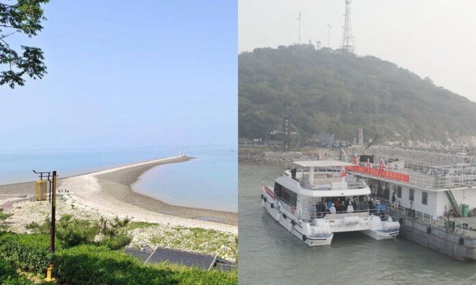 The Nanjinger - Maiden Voyage for Island-Island Maritime Tourism Route in Lianyungang