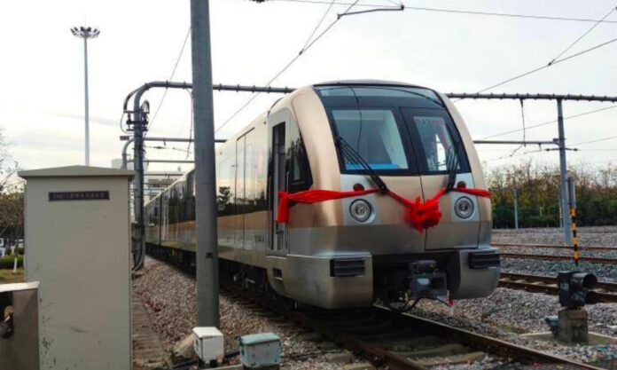 The Nanjinger - Nanjing Metro Line 10 Phase 2 Sees 1st Train Set Delivered
