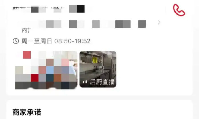The Nanjinger - Takeout Merchants in Changzhou Mandated to Provide Live Video of Kitchen