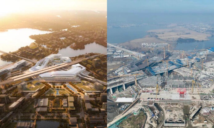 The Nanjinger - Suzhou South Railway Station; Set to Open by End 2024 The Nanjinger - Suzhou South Railway Station; Set to Open by End 2024