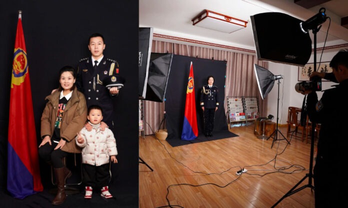 The Nanjinger - Xuzhou Police Organise Professional Photo Shoot for all Officers & Families