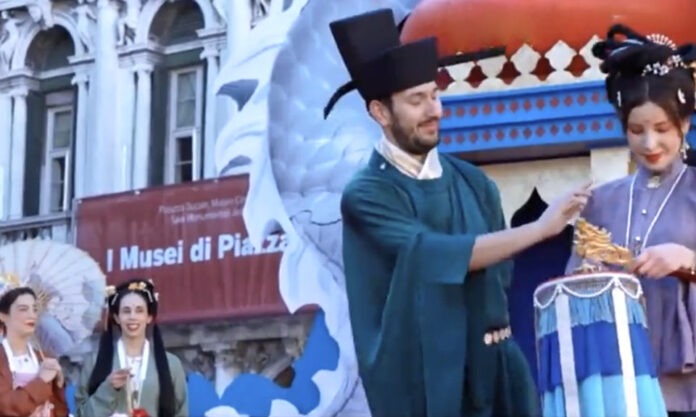 The Nanjinger - Suzhou in Closing Ceremony of 2024 Venice Carnival in Italy