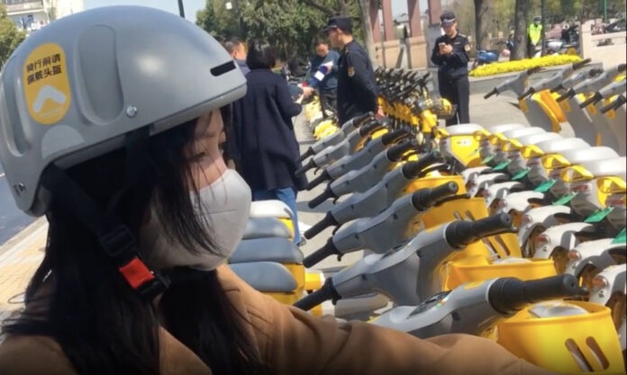 The Nanjinger - “Wear Detect” Function is Feature of New Meituan E-bikes in Yangzhou