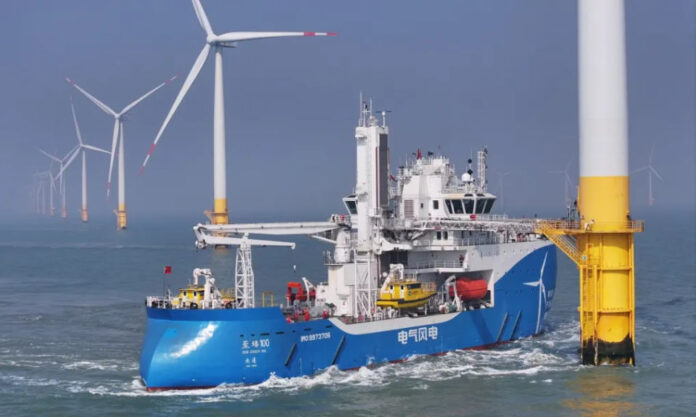 The Nanjinger - Asia’s 1st Offshore Wind Power Operation & Maintenance Mother Ship Debuts