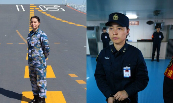 The Nanjinger - China’s 1st Female Aircraft Carrier Helmsman Awarded as Beautiful Jiangsu Striver