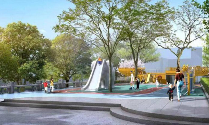 The Nanjinger - Elephant Slide to Return to Zhenjiang as 1930s Riverside Park is Revitalised