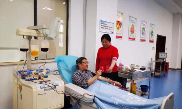 The Nanjinger - Taizhou Man Gives Blood for the 100th Time; 38.9 Litres in 24 Years