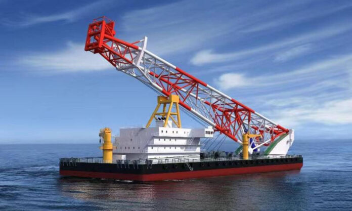 The Nanjinger - World’s Biggest Pile Driving Ship Assembled in Nantong like Lego