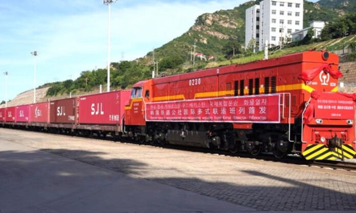 The Nanjinger - Korean Containerised Cargo to be Transported to Asia & Europe from Lianyungang