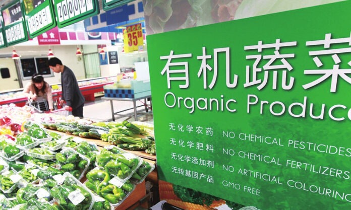 The Nanjinger - Annual Growth in Sales of Organic Produce in Wuxi Hits 24.8%