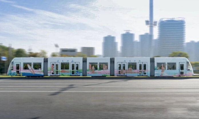 The Nanjinger - Nanjing’s New Look Hexi Tram Prefect Way to go See a Sunset over Yangtze River