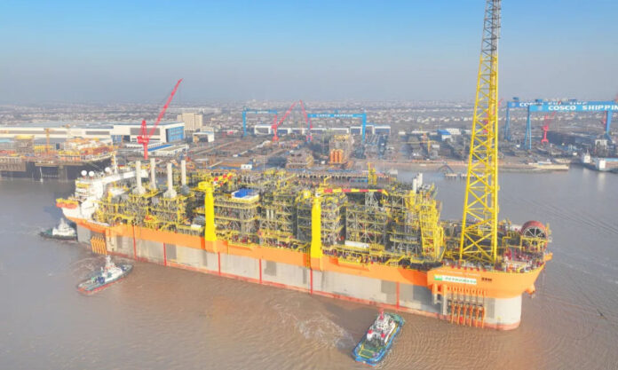 The Nanjinger - 1.4 Million Barrels! World’s Largest Oil Storage Tanker Launched in Nantong