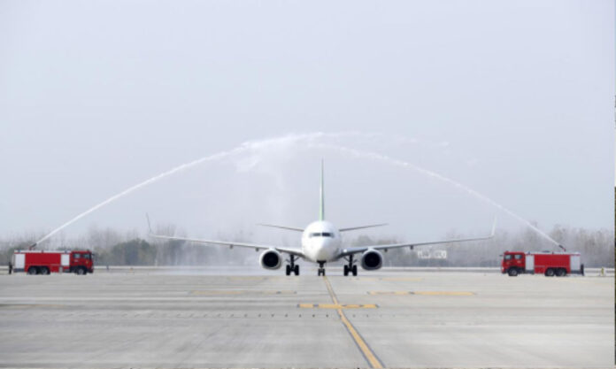 The Nanjinger - Lianyungang Airport Receives 1st International Flight! Any Guesses from where?