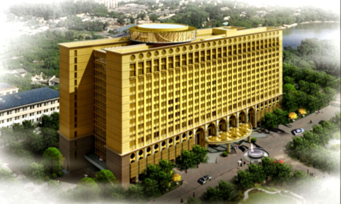 The Nanjinger - Construction of Golden Hotel in Nanjing to Restart after 19 Years of Delays