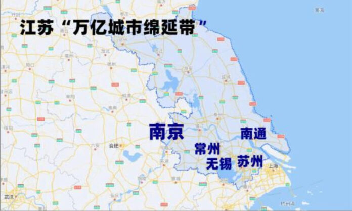The Nanjinger - Nantong GDP Growth Highest Among the 5 “Trillion Renminbi” Cities in Jiangsu