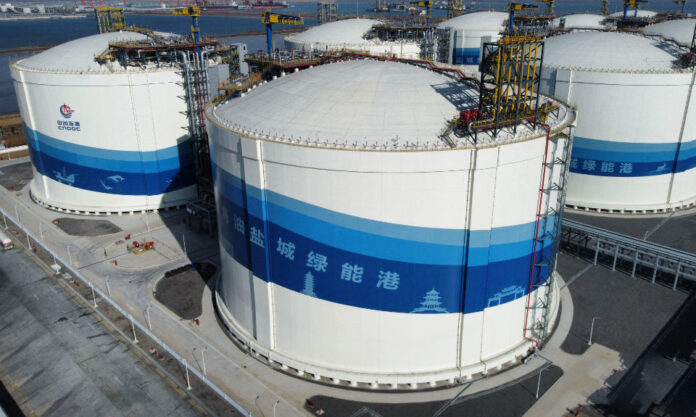The Nanjinger - Tests Complete on China’s Largest LNG Storage Facility in Yancheng