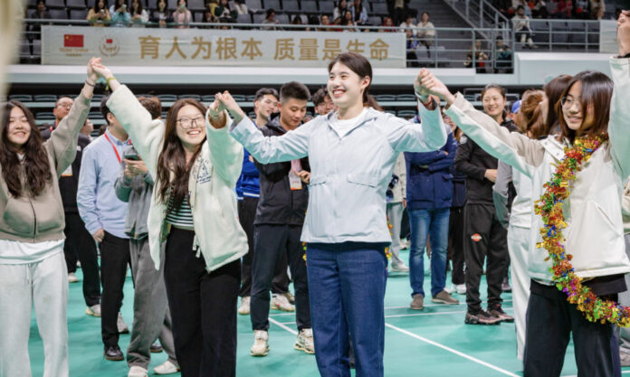 The Nanjinger - 3 Olympic Champions Rock up at NUPT to Share Growth Stories with Students