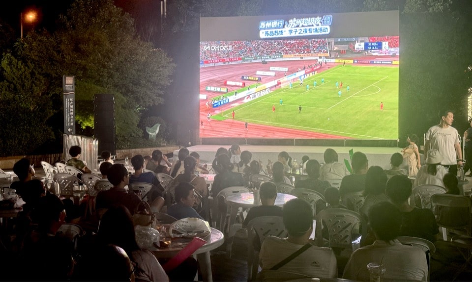 Changzhou Breaks their Football Duck Scoring First Goal in Jiangsu City League